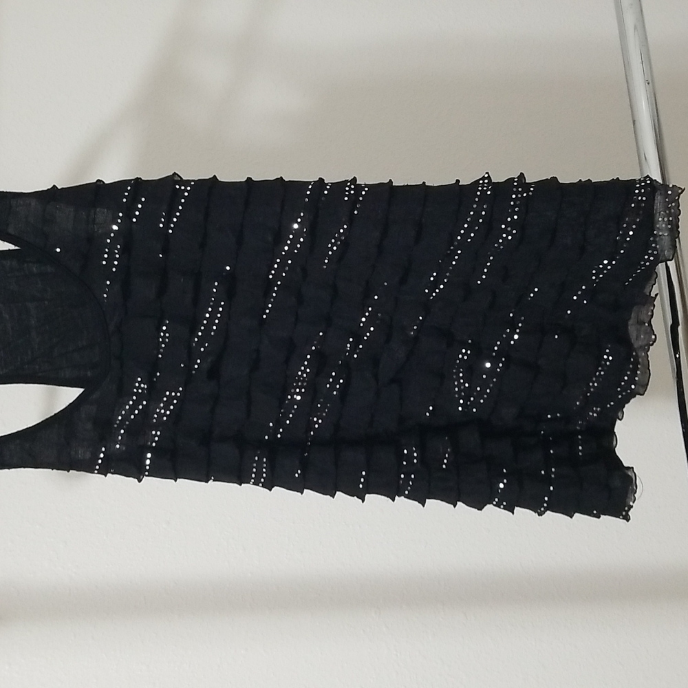 Black Sparkly Top